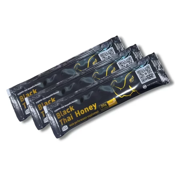 3pcs-blckthaih 6Pcs Black Thai Honey - 20g Each