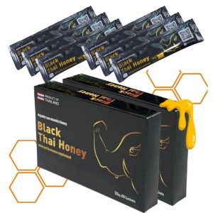 Black-Thai-Honey-12Pcs.jpg 10Pcs Black Thai Honey Pack- 20g